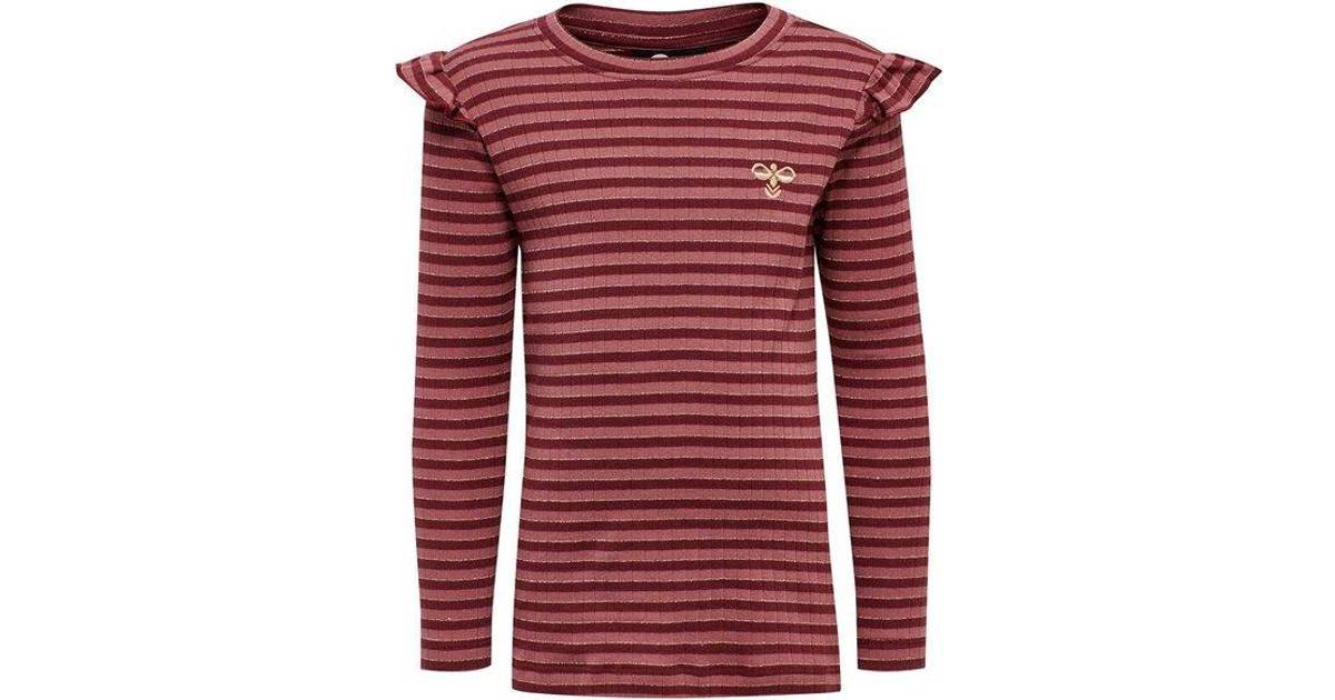 Hummel Merle T-shirts L/S - Roan Rouge (212819-4162) • Pris »