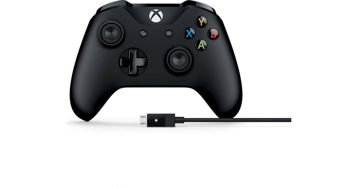 Microsoft Xbox One Wireless Controller V2 + Cable • Pris »