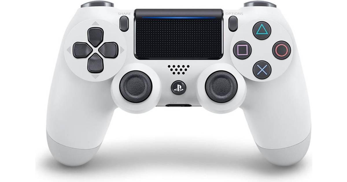Sony DualShock 4 V2 Controller - Glacier White • Pris »