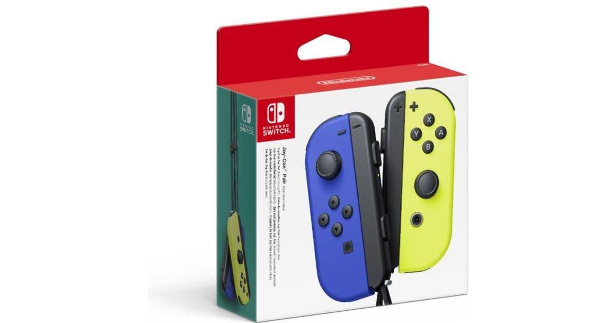 Nintendo Switch Joy-Con Pair - Blue/Yellow • Priser »