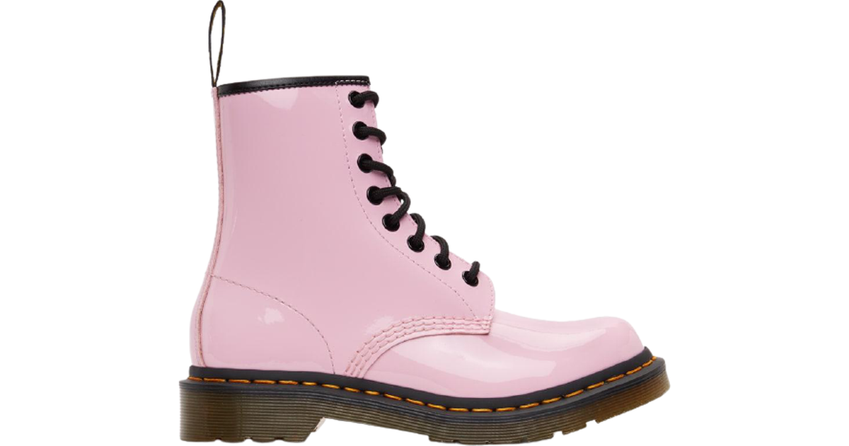 Dr Martens 1460 Støvler i pink lak-Lyserød 36 • Se pris