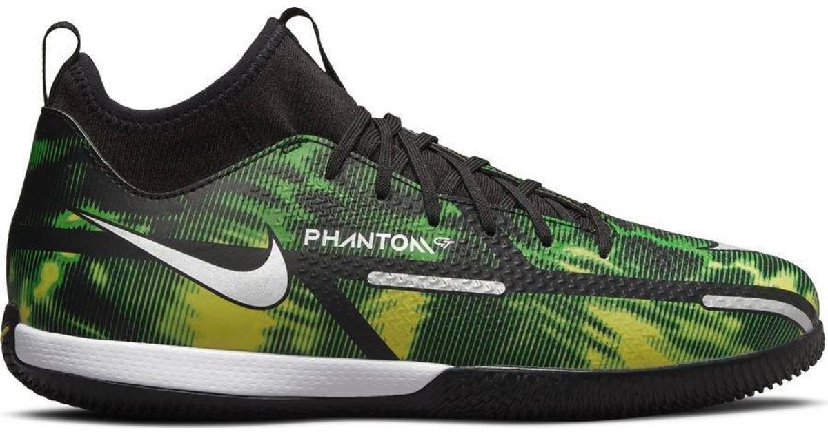 Nike Phantom GT2 Academy Dynamic Fit IC GS - Black/Green Strike/Metallic  Platinum • Pris »