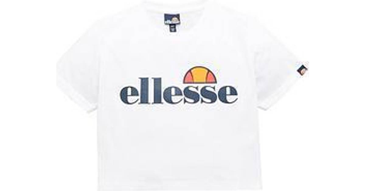 Ellesse Nicky Crop T-shirt - White (S4E08596) • Pris »