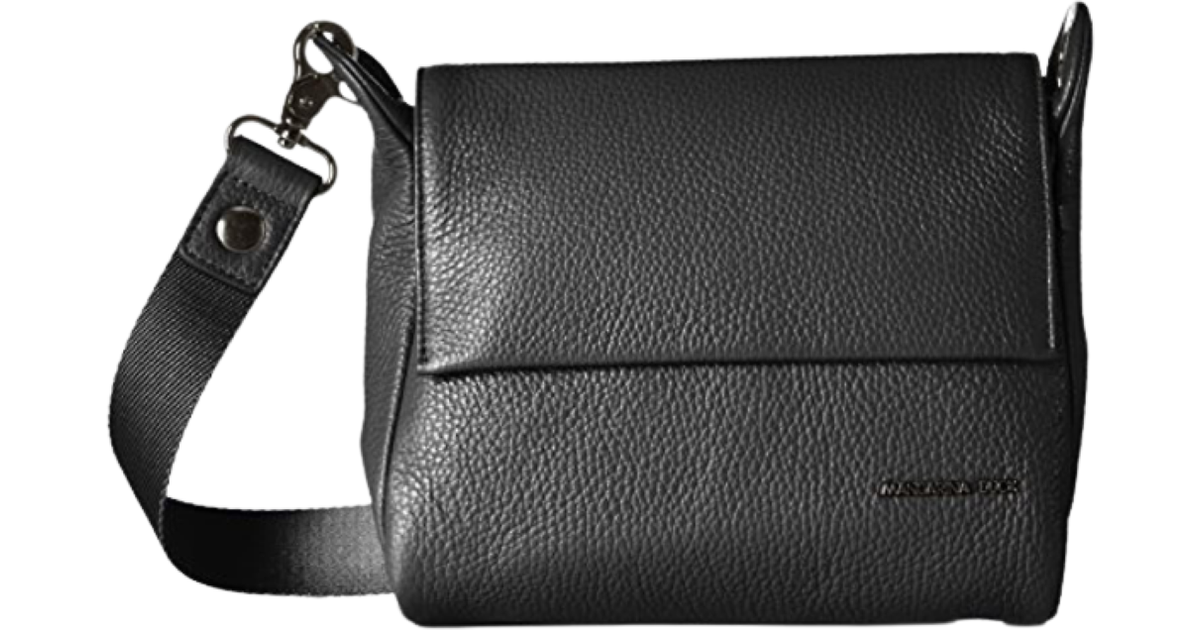 Mandarina Duck Mellow Leather Bag - Black • Se pris »