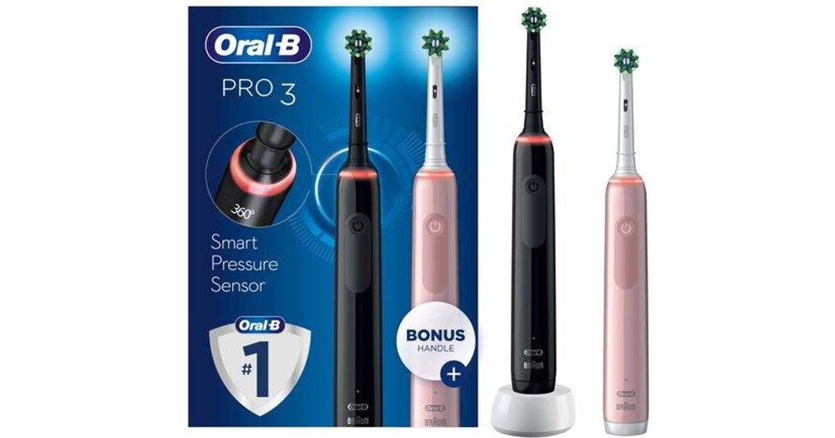 Oral-B Pro 3 3900 Duo (6 butikker) • Se PriceRunner »
