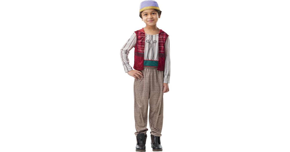 Vegaoo Klassisk Aladdin Live Action kostume dreng 5-6 år (105-116 cm)