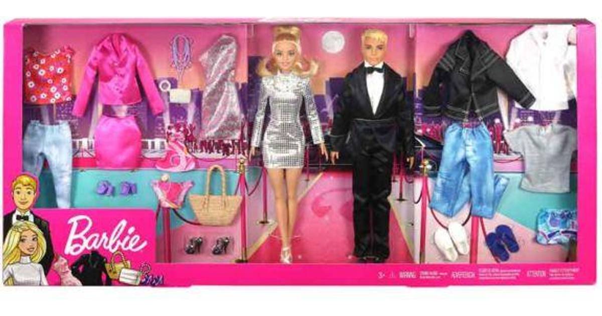 Barbie Barbie & Ken Dockor Med Klädset GHT40 • Pris »