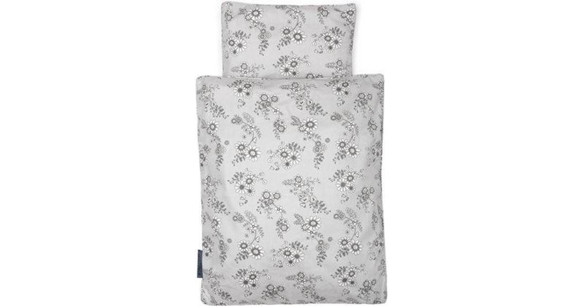 Smallstuff DUKKE sengetøj fra Grå blomster • Priser »