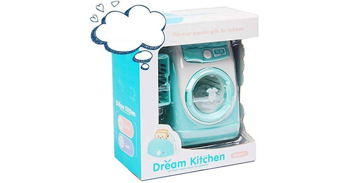 Slowmoose Mini foregive lege legetøj simulering vaskemaskine, børn kan  fylde vand køkken gave As Seen on Image • Pris »
