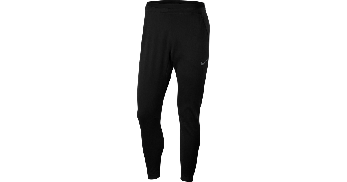 Nike Pro Fleece Pants Men - Black/Iron Grey • Priser »