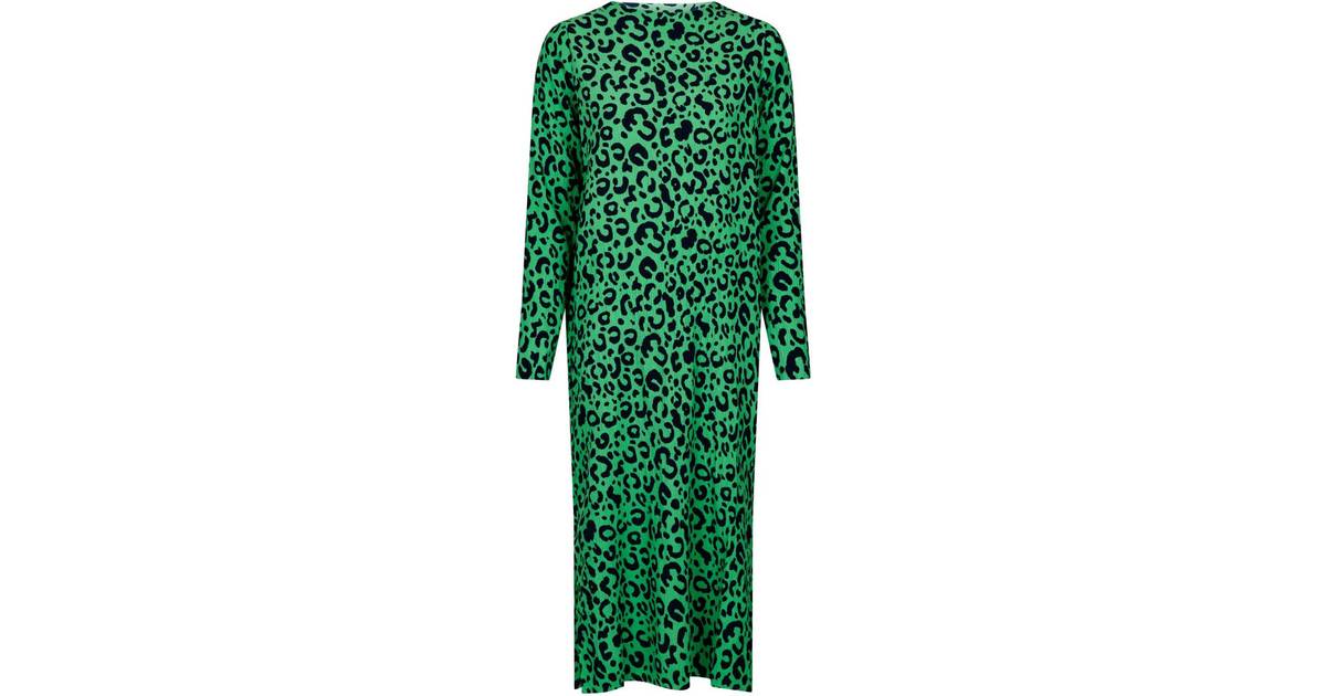Neo Noir Vogue Simple Leo Dress - Green • Se priser »