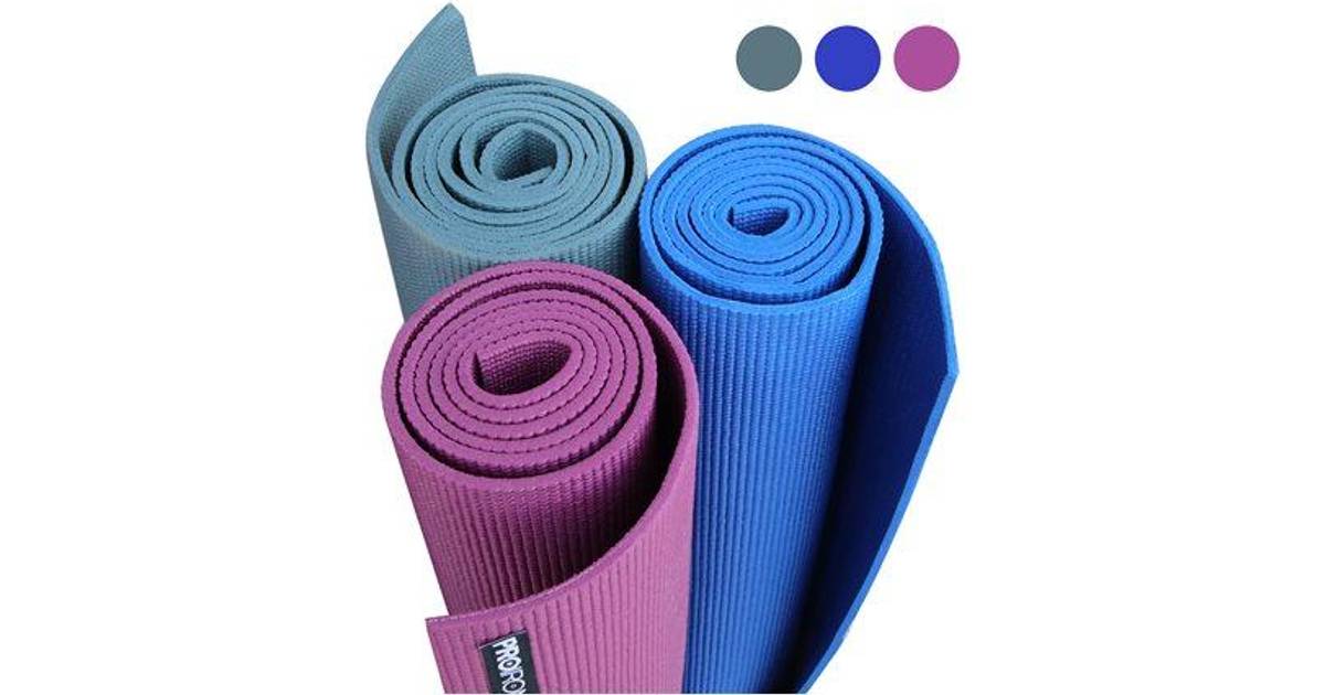 Proiron Yoga Mat Træningsmåtte, 173 Cm X 61 Cm X 0,35 Cm, Prem • Pris »