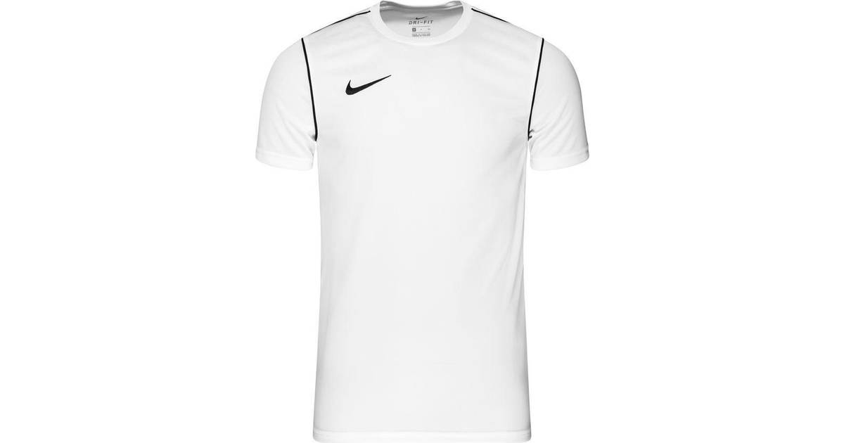 Nike Dri-Fit Short Sleeve Soccer Top Men - White/Black • Pris »