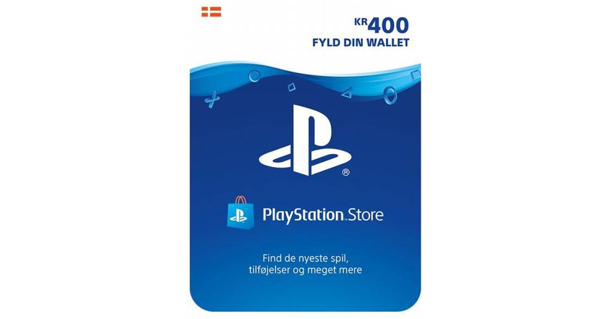 Sony PlayStation Network - 400 KR - DK • Se priser »