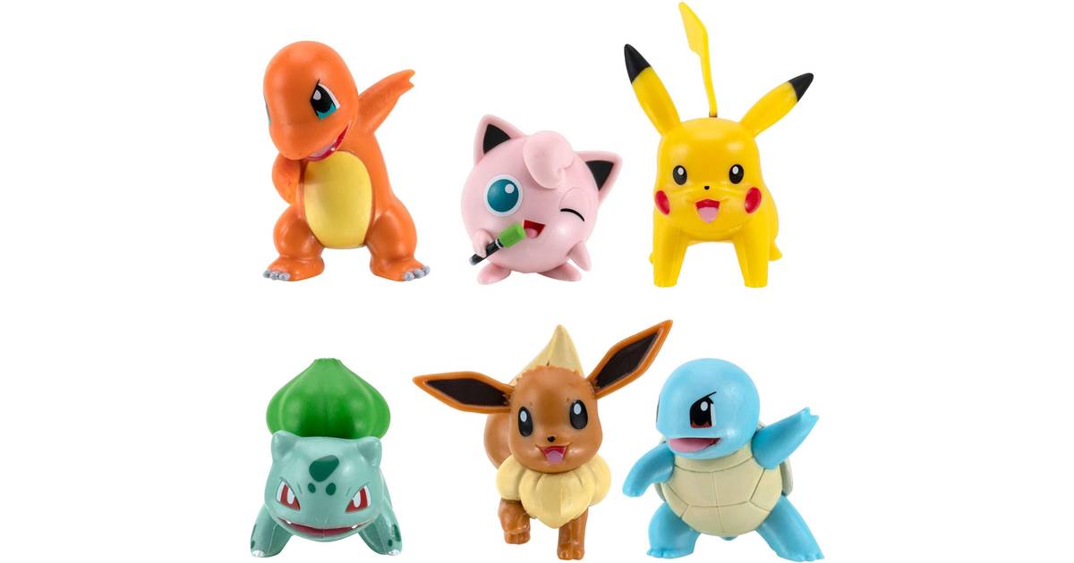 Pokémon Battle Figure 6 Pack (7 butikker) • Se priser »