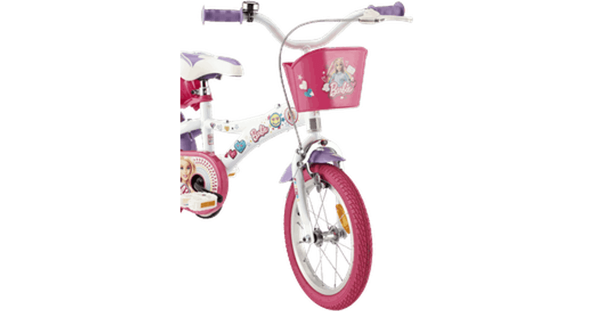 Dino Barbie pige løbecykel 14