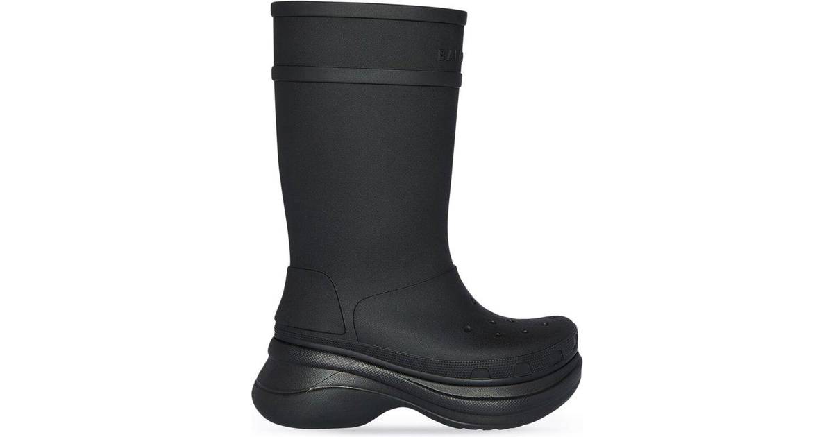 Balenciaga Crocs Boots - Black • Se laveste pris nu