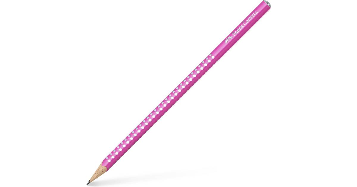 Faber-Castell Sparkle blyant m. glitter, Pink • Pris »