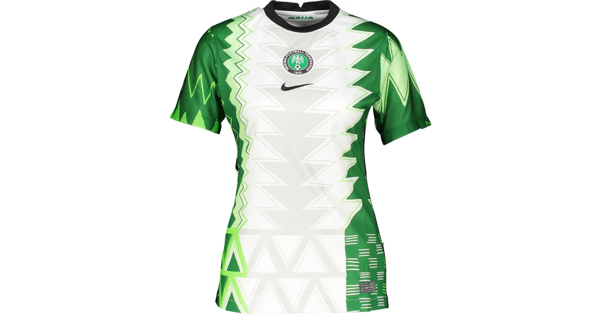 Nike Nigeria Stadium Home Jersey 2020 W • Se priser »