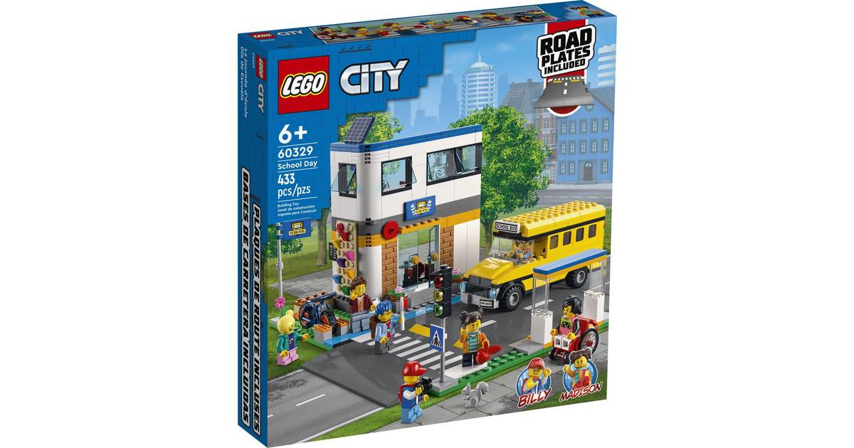 Lego City Skoledag 60329 (6 butikker) • PriceRunner »
