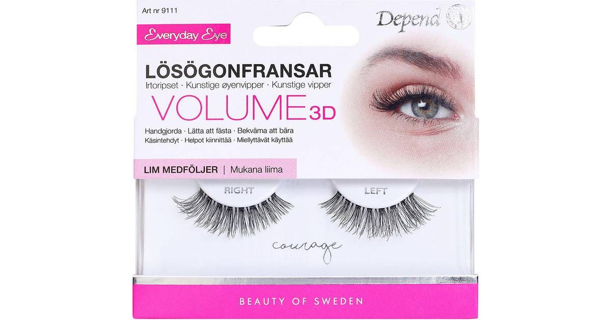 Depend Everyday Eye Volume Artificial Vipper Courage • Pris »