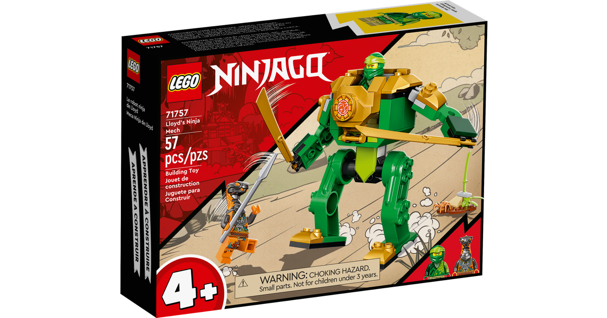 Lego Ninjago Lloyds ninjarobot 71757 • PriceRunner »