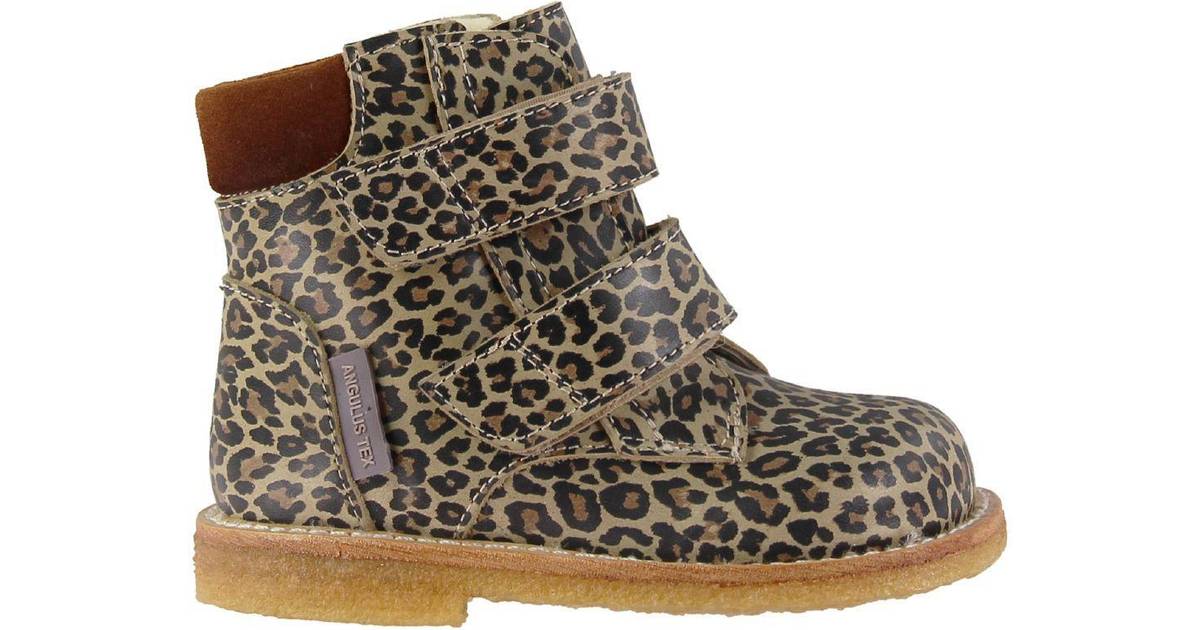 Angulus Starter Tex Boots with Velcro - Leopard/Cognac • Pris »
