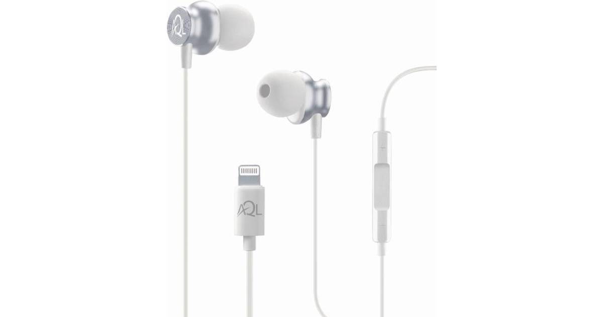 Cellularline CL øreplugs In-Ear Mikrofon & svarknap på ledning,  gummipropper, lightning stik • Pris »