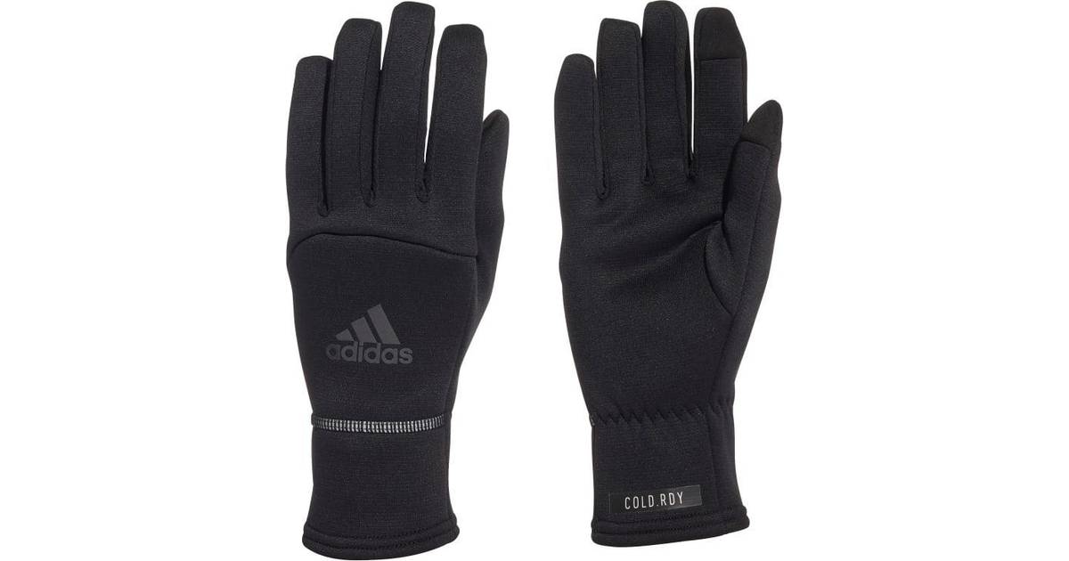Adidas Cold.Rdy Running Training Gloves Unisex - Black/Black/Black  Reflective • Pris »