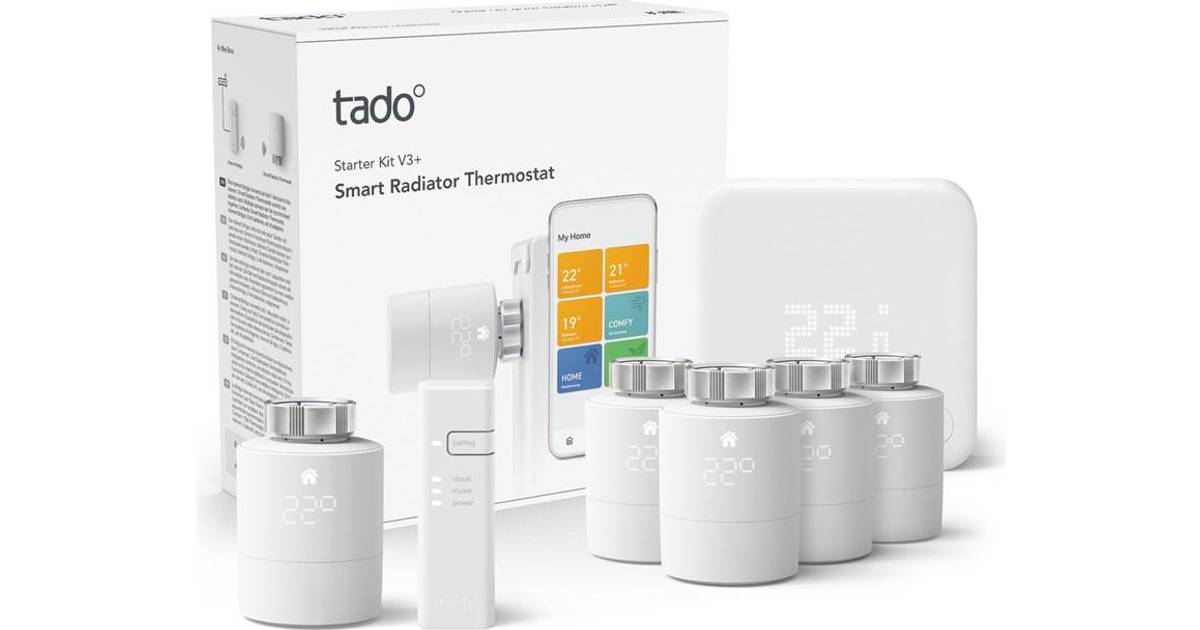 Tado° TAD-5PACK + WTS Thermostat • Se PriceRunner »