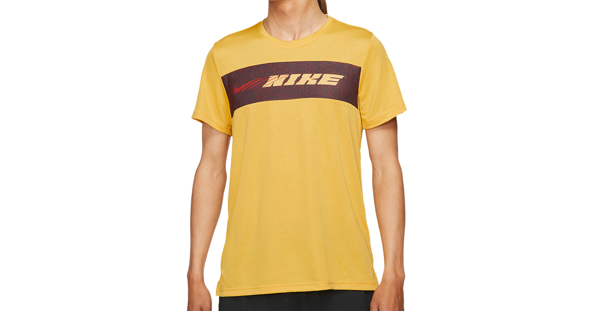 Nike Dri Fit Superset Training Top Men - Solar Flare/Citron Pulse • Pris »