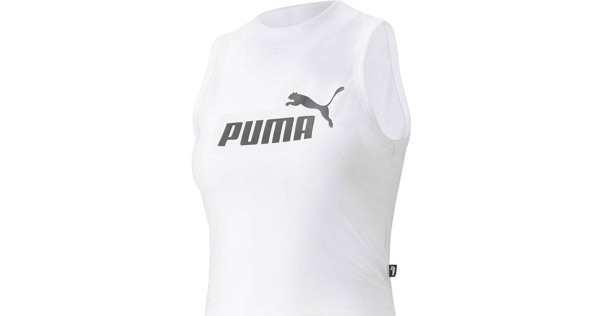 Puma Essentials High Neck Women's Tank Top - Puma White • Pris »