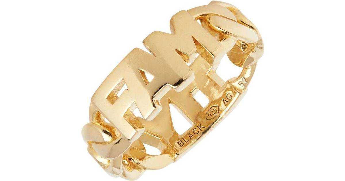 Maria Black Family Ring - Gold (5 butikker) • Priser »