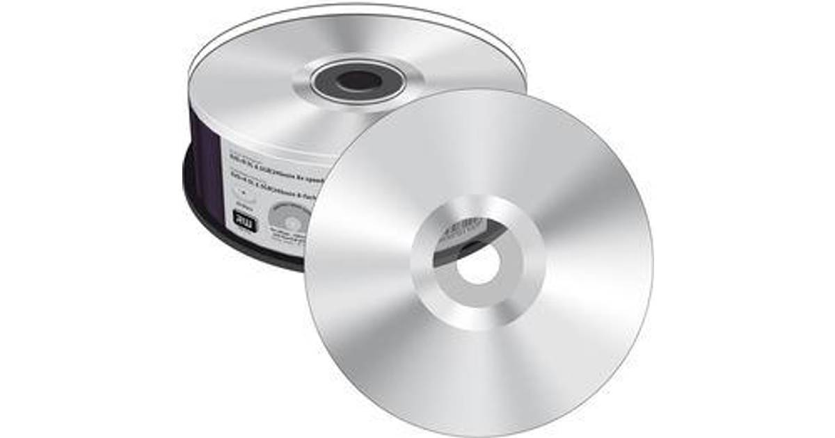 MediaRange DVD+R DL 8.5GB 8x Spindle 25-Pack • Pris »
