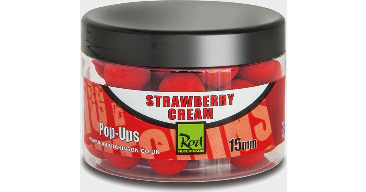 R Hutchinson Fluoro Pop Ups Strawberry Cream 15mm, Red • Pris »