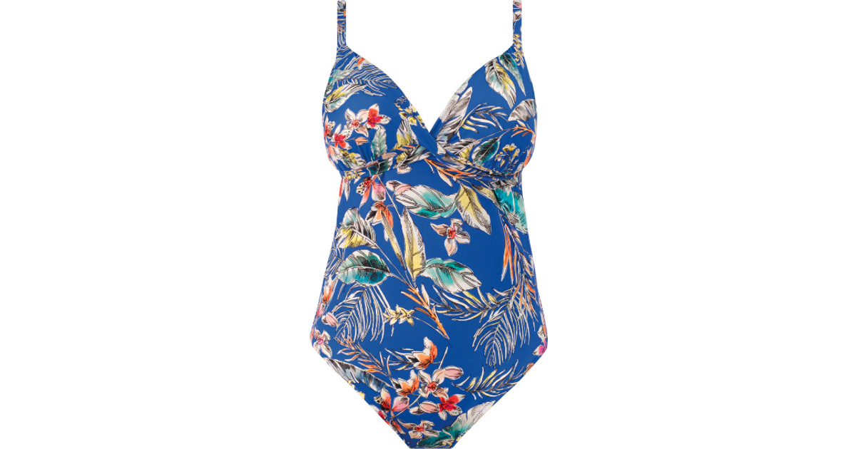 Fantasie Burano Deep Plunge Swimsuit - Pacific • Pris »