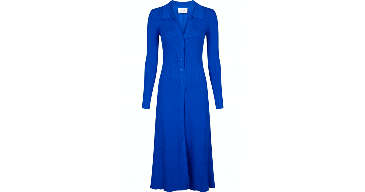 Neo Noir Jupiter Knit Dress - Blue • Se PriceRunner »