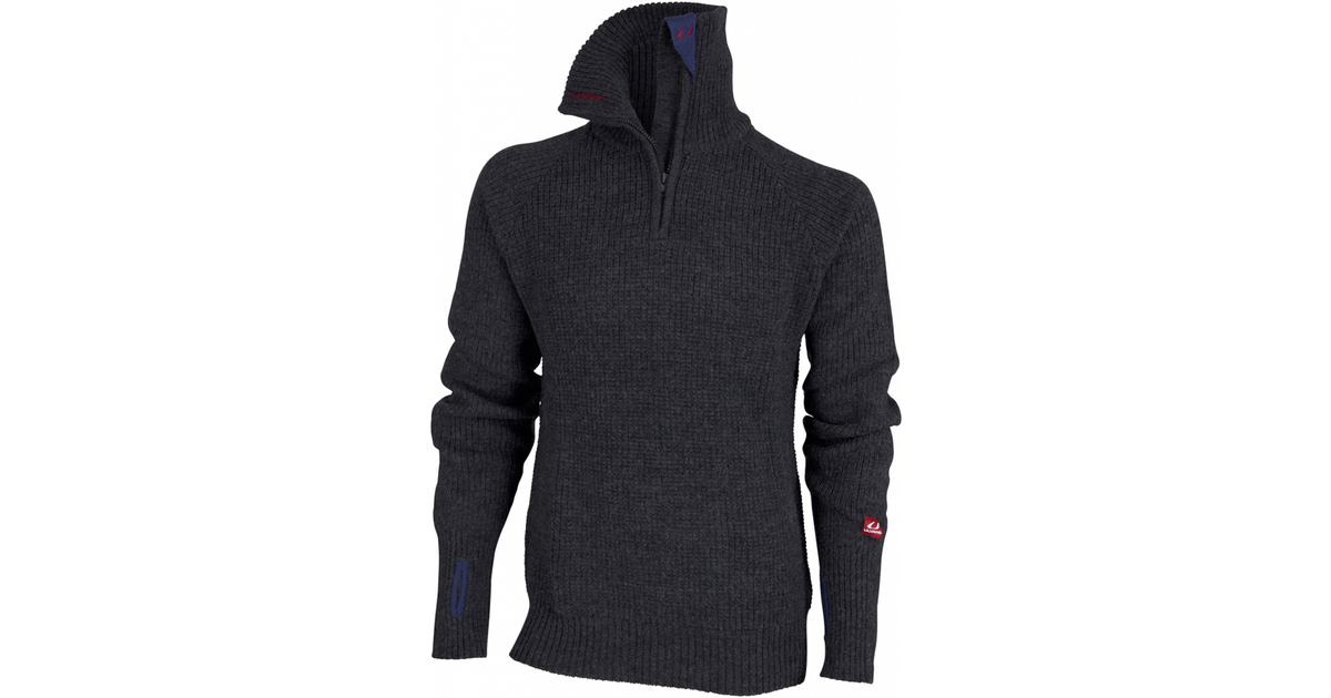 Ulvang Rav Wool Sweater Unisex - Charcoal Melange • Pris »