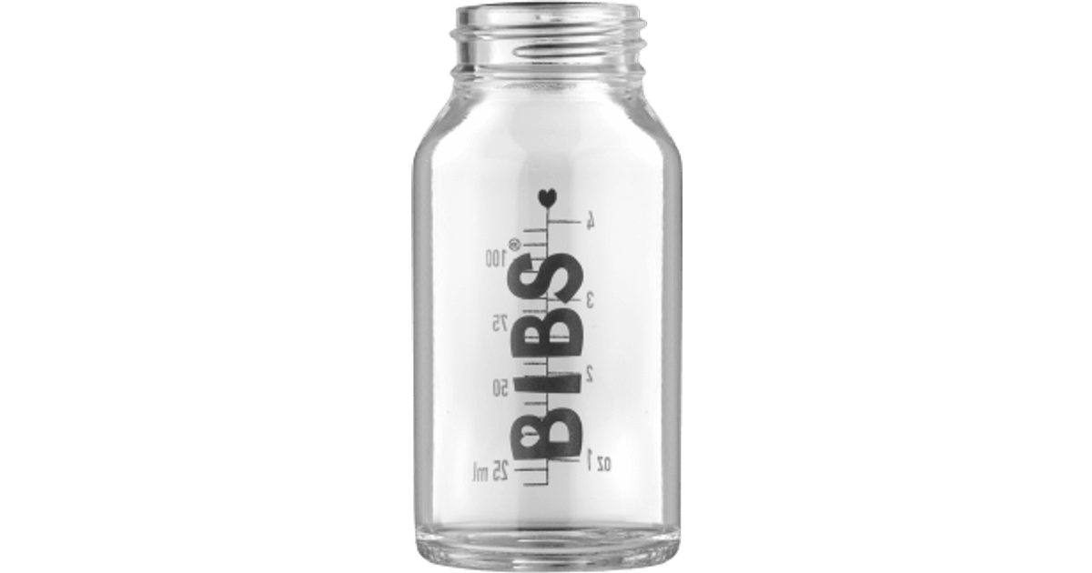 Bibs Sutteflaske i Glas 110ml (8 butikker) • Se priser »