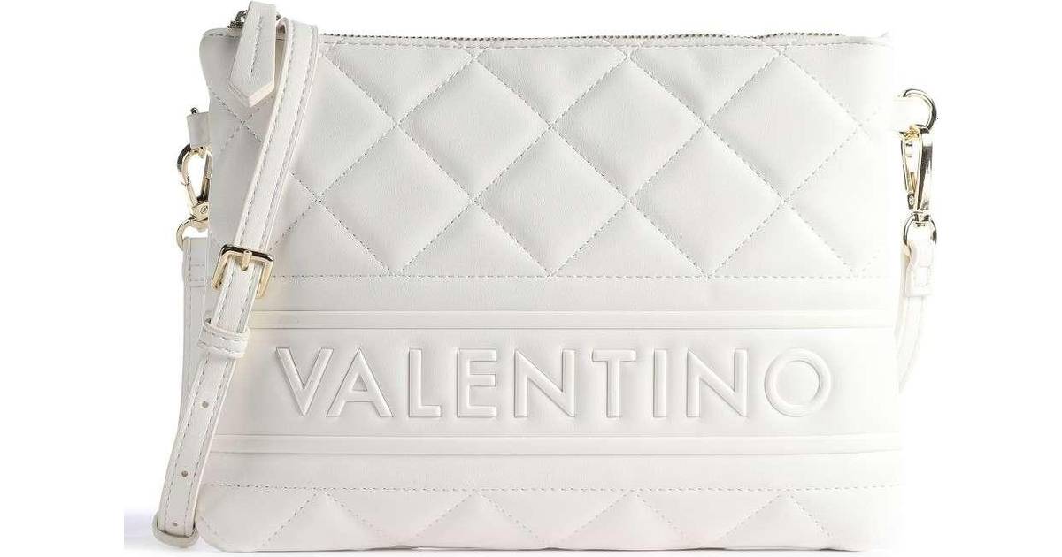 Valentino Bags Ada Quilted Crossbody - Bianco • Pris »