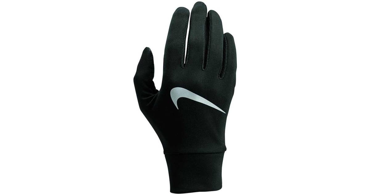 Nike Lightweight Tech Running Gloves Women - Black/Black/Silver • Pris »