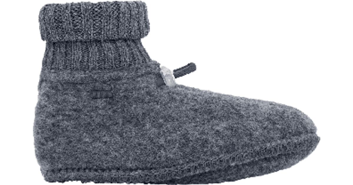 Joha Wool Fleece Baby Shoes - Grey • Se PriceRunner »