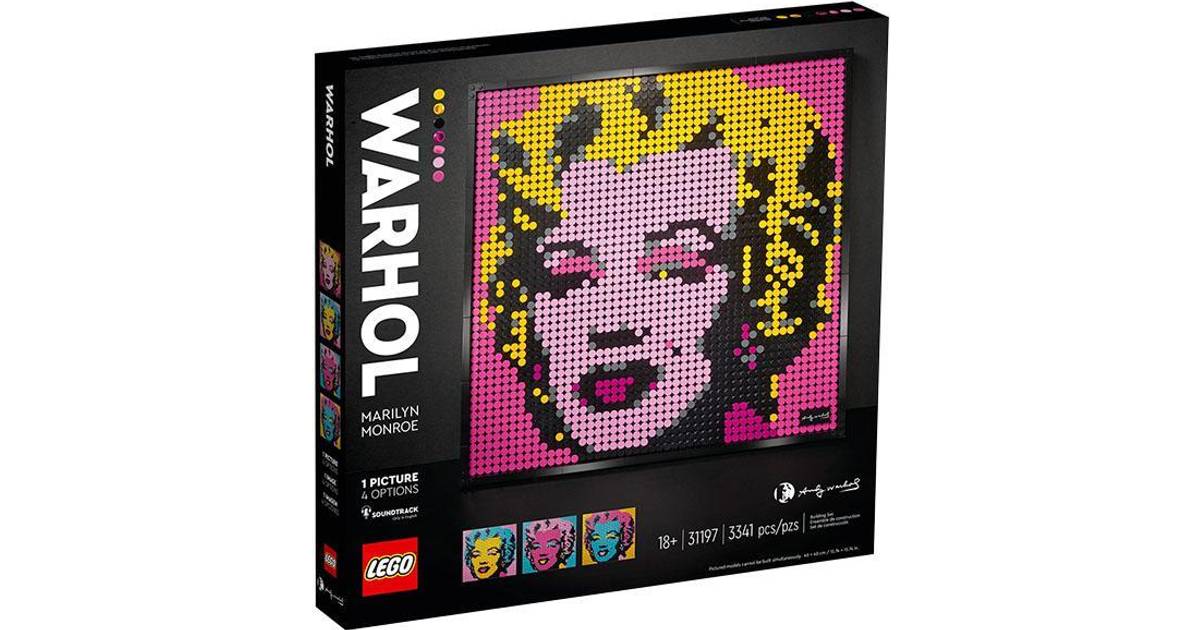 Lego Art Andy Warhols Marilyn Monroe 31197 • Priser »