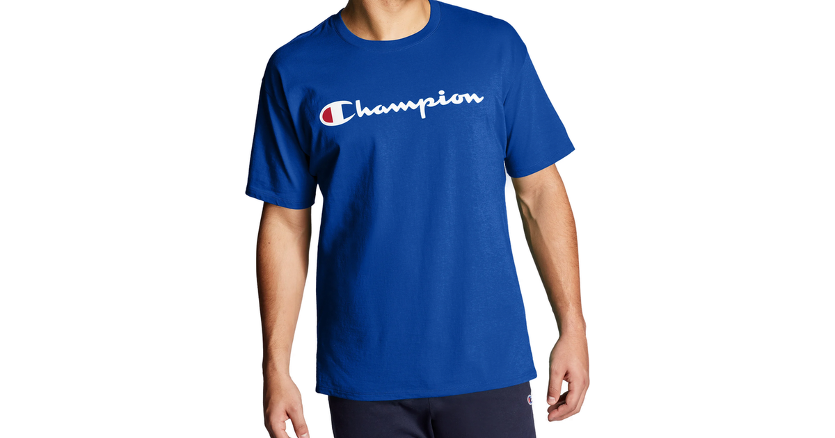 Champion Classic Graphic Script Logo T-shirt Unisex - Surf The Web • Pris »
