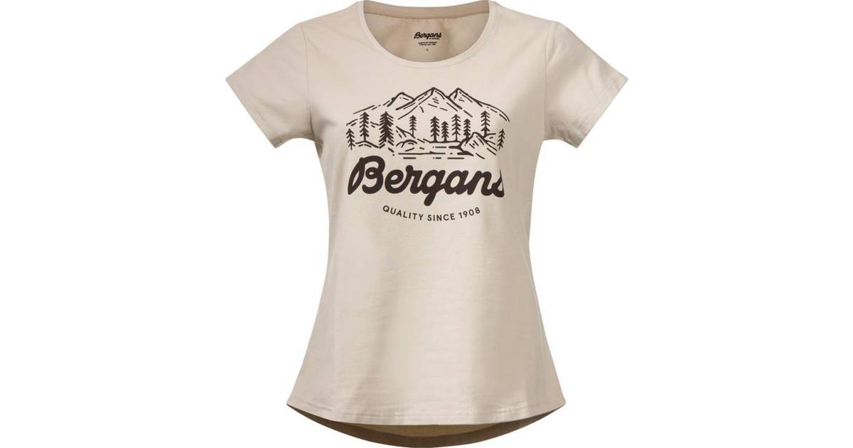 Bergans Classic V2 W Tee - Chalk Sand • PriceRunner »