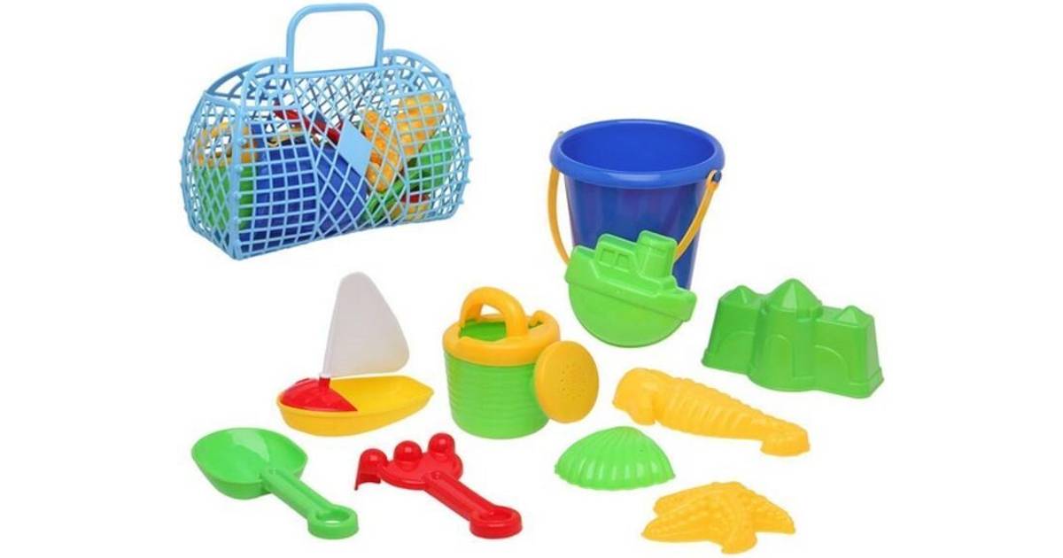 Sæt med legetøj til stranden (10 pcs) • PriceRunner »
