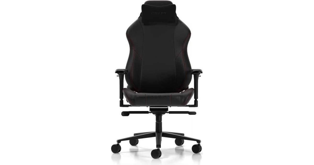 DxRacer Craft C001-N-R Gaming Chair - Black/Red • Pris »