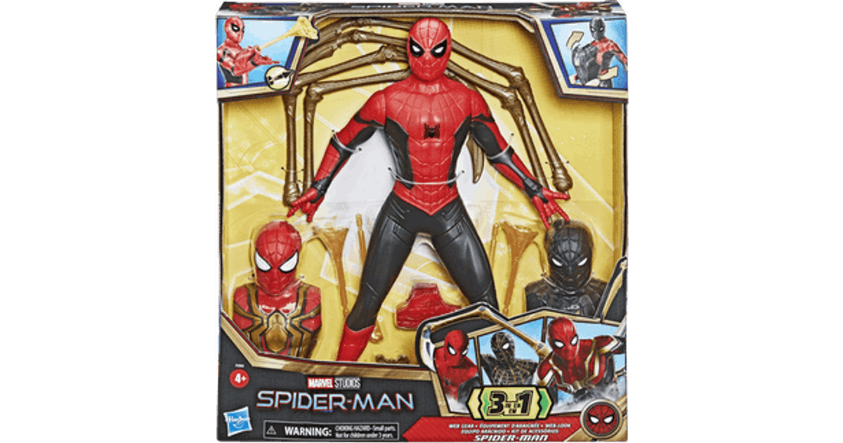 Hasbro Marvel Studios Spiderman Movie Feature 3 -i-1 33cm • Pris »