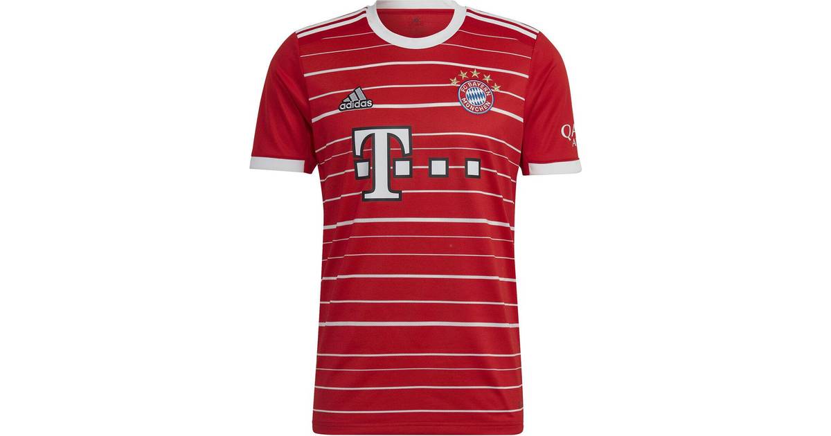 Adidas FC Bayern München Hjemmebanetrøje 22/23 Herre • Pris »