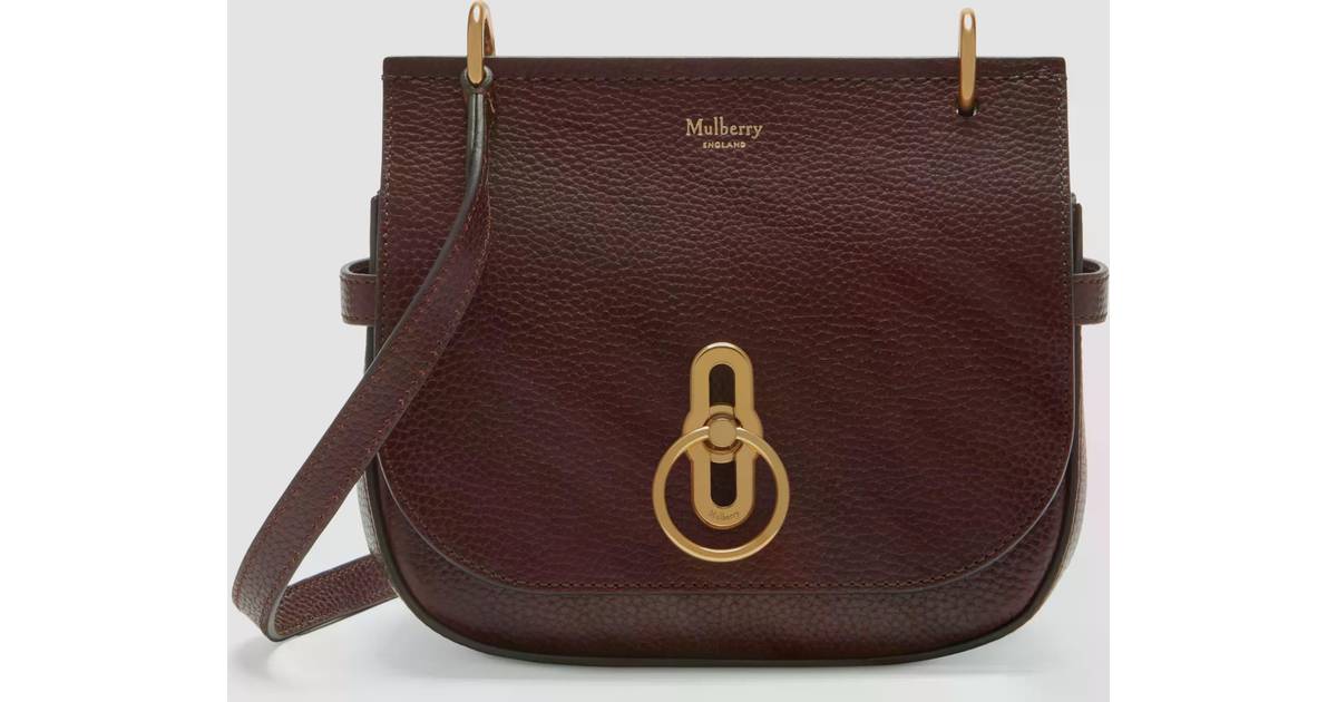 Mulberry Small Amberley Satchel Red • PriceRunner »
